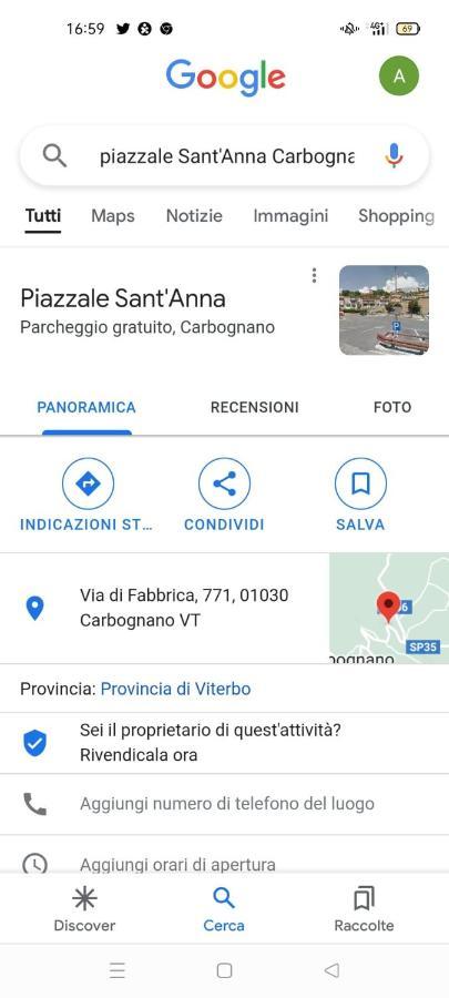 Borgo Vecchio Leilighet Carbognano Eksteriør bilde